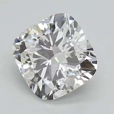 1.24ct D VVS2 Rare Carat Ideal Cut Cushion Lab Grown Diamond