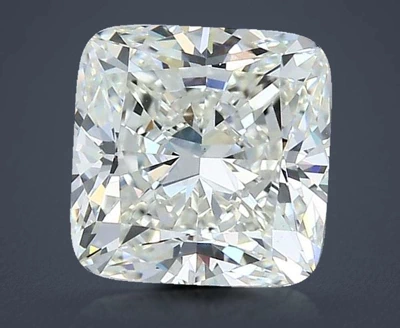 2.51ct K VS1 Rare Carat Ideal Cut Cushion Diamond