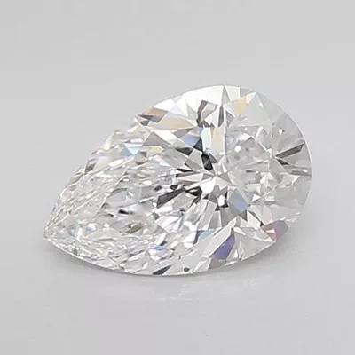 2.01ct D VS1 Rare Carat Ideal Cut Pear Lab Grown Diamond