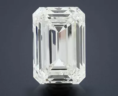 15.05ct G VVS2 Rare Carat Ideal Cut Emerald Lab Grown Diamond