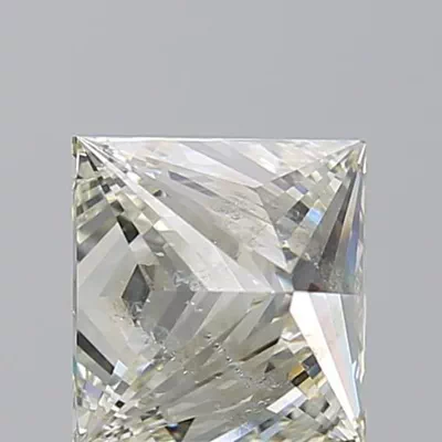 2.01ct K SI1 Very Good Cut Princess Diamond