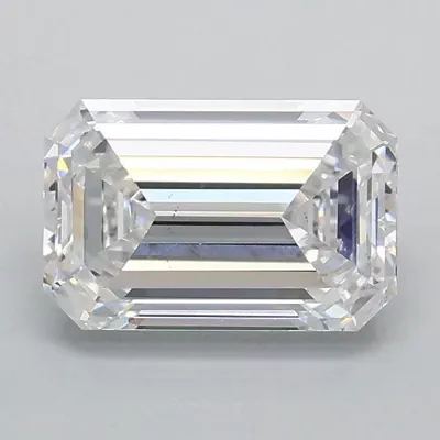 1.09ct D VS1 Rare Carat Ideal Cut Emerald Lab Grown Diamond