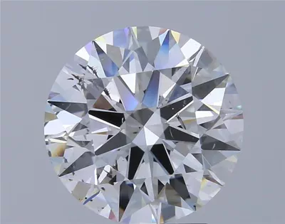 3.00ct E SI2 Rare Carat Ideal Cut Round Diamond