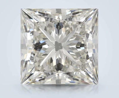 6.17ct H VS1 Rare Carat Ideal Cut Princess Lab Grown Diamond