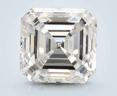 3.05ct F VVS2 Very Good Cut Asscher Lab Grown Diamond