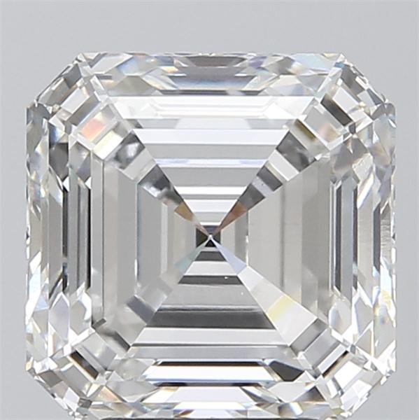 5.65ct G VS1 Rare Carat Ideal Cut Asscher Lab Grown Diamond