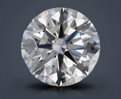 3.18ct D SI1 Rare Carat Ideal Cut Round Diamond