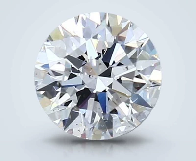 1.01ct E SI2 Rare Carat Ideal Cut Round Diamond