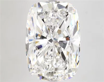 10.51ct D VS2 Rare Carat Ideal Cut Cushion Diamond
