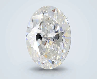 3.01ct D VS2 Rare Carat Ideal Cut Oval Lab Grown Diamond