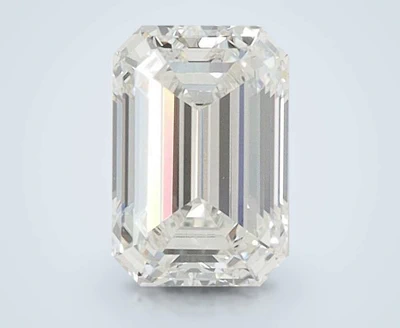 1.03ct H VVS2 Rare Carat Ideal Cut Emerald Lab Grown Diamond