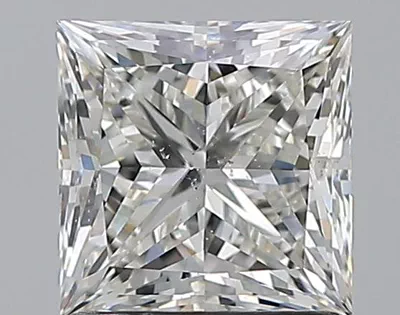 1.60ct J SI2 Rare Carat Ideal Cut Princess Diamond