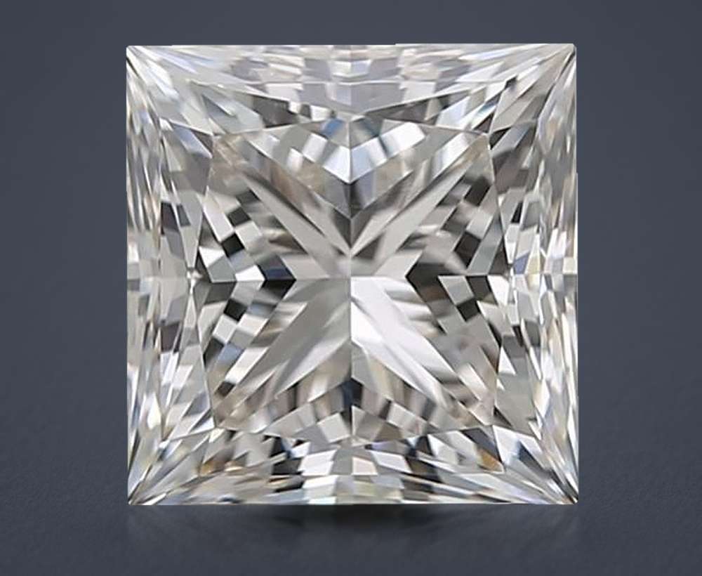 2.21ct J VS2 Very Good Cut Princess Diamond