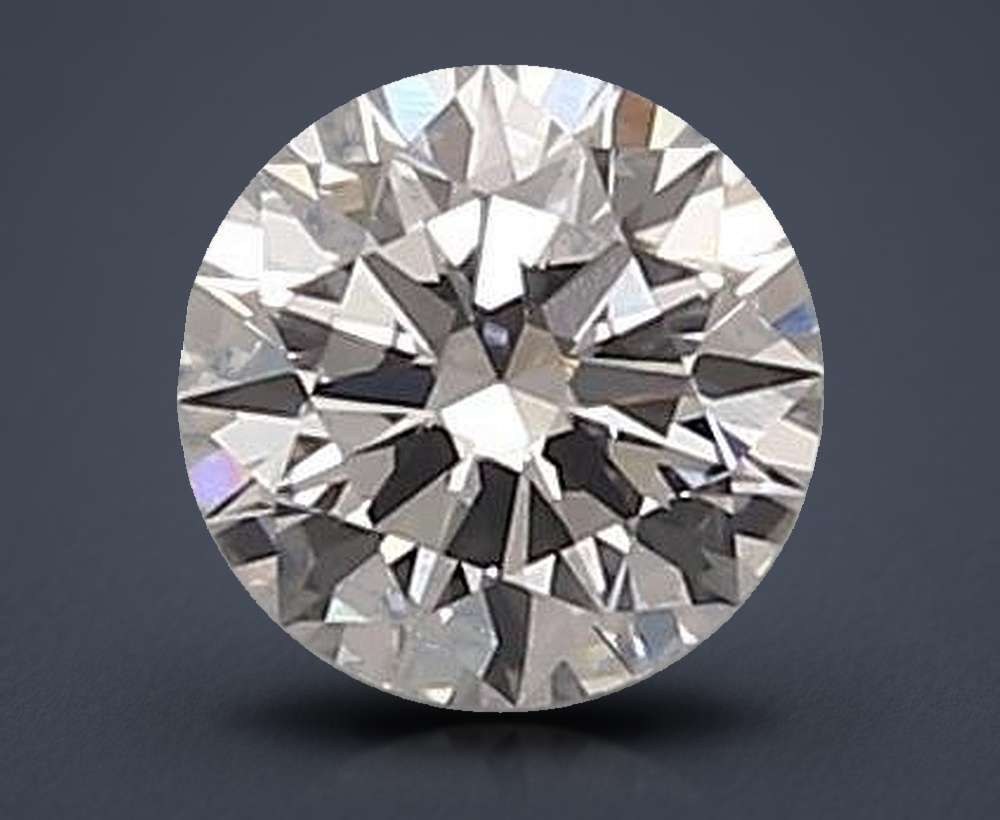 0.57ct D VVS1 Rare Carat Ideal Cut Round Lab Grown Diamond
