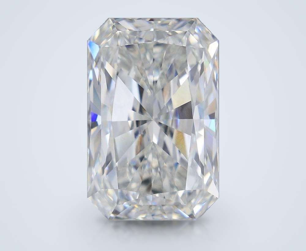 15.03ct F VVS2 Rare Carat Ideal Cut Radiant Lab Grown Diamond