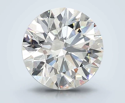 7.30ct F SI1 Rare Carat Ideal Cut Round Lab Grown Diamond