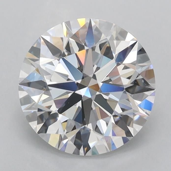 1.66ct D FL Rare Carat Ideal Cut Round Lab Grown Diamond