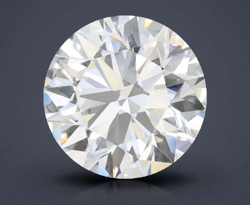3.01ct D IF Rare Carat Ideal Cut Round Lab Grown Diamond