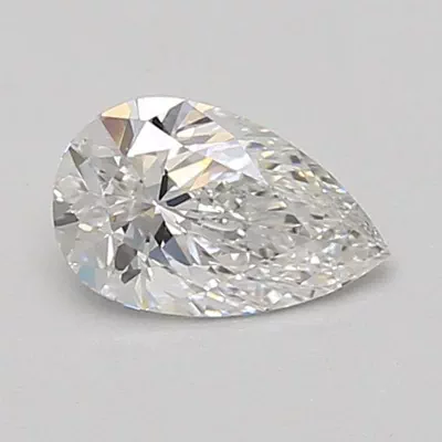 0.70ct E VVS1 Very Good Cut Pear Lab Grown Diamond