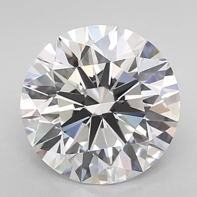 4.08ct D IF Rare Carat Ideal Cut Round Lab Grown Diamond