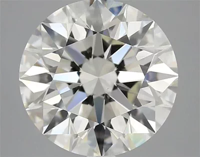 4.01ct K VS1 Rare Carat Ideal Cut Round Diamond