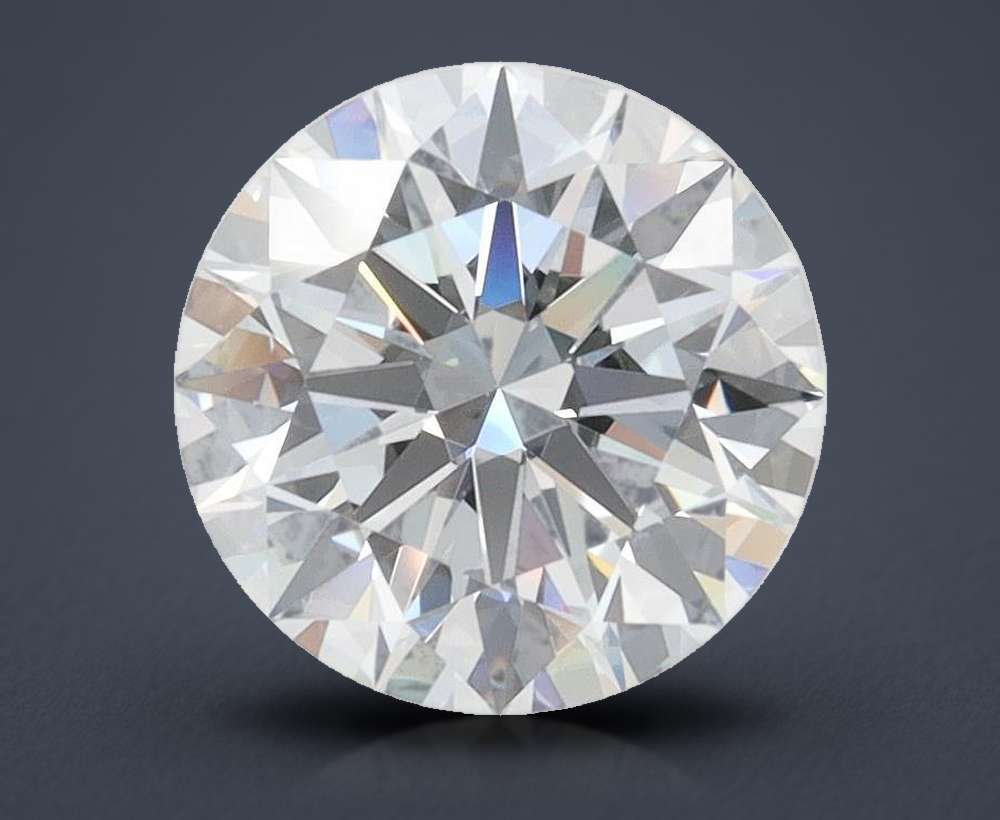 2.02ct D VS1 Rare Carat Ideal Cut Round Lab Grown Diamond
