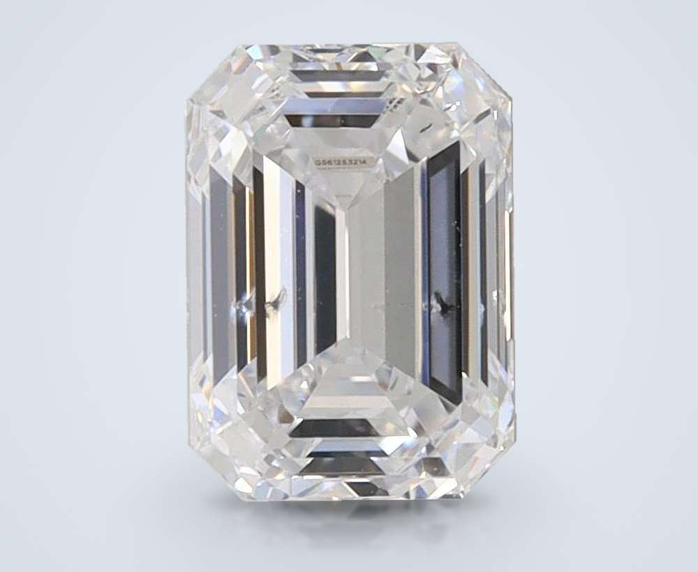 1.00ct D SI2 Excellent Cut Emerald Lab Grown Diamond
