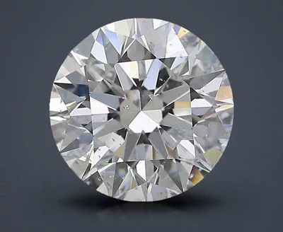 3.52ct D SI2 Rare Carat Ideal Cut Round Diamond