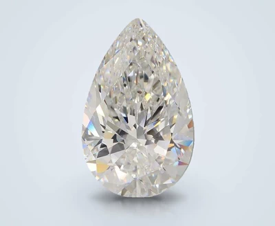 21.76ct F VS1 Rare Carat Ideal Cut Pear Lab Grown Diamond
