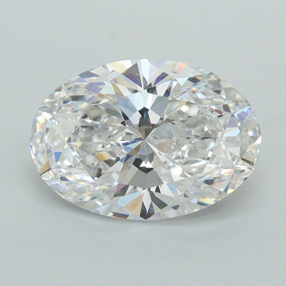 2.04ct E VVS1 Rare Carat Ideal Cut Oval Lab Grown Diamond