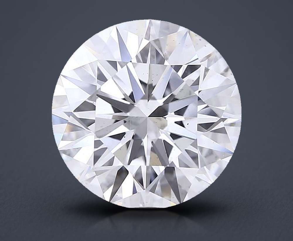 8.03ct F VS2 Rare Carat Ideal Cut Round Lab Grown Diamond