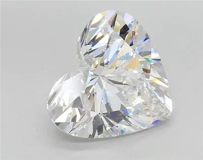 5.45ct D VS1 Rare Carat Ideal Cut Heart Lab Grown Diamond