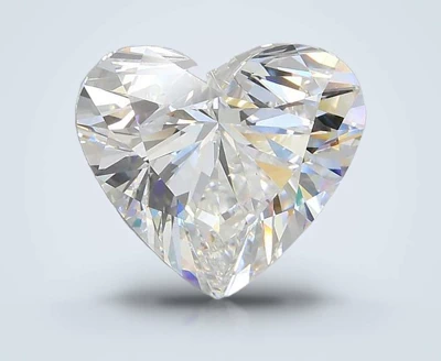 5.45ct D VS1 Rare Carat Ideal Cut Heart Lab Grown Diamond