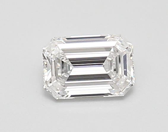 0.64ct D VVS2 Rare Carat Ideal Cut Emerald Lab Grown Diamond