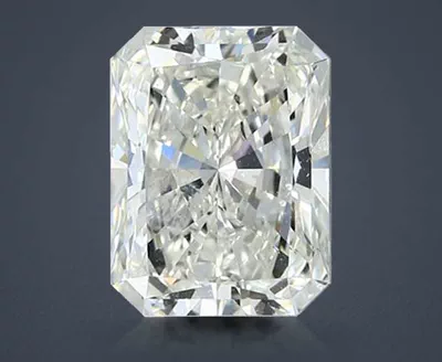 4.00ct J SI1 Rare Carat Ideal Cut Radiant Diamond