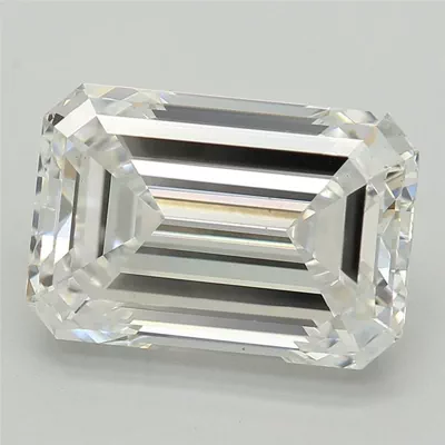 3.06ct E VS1 Very Good Cut Emerald Lab Grown Diamond