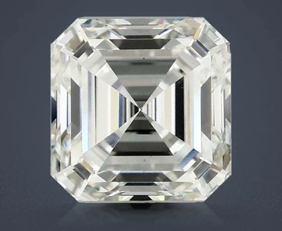 4.07ct G VS1 Rare Carat Ideal Cut Asscher Lab Grown Diamond