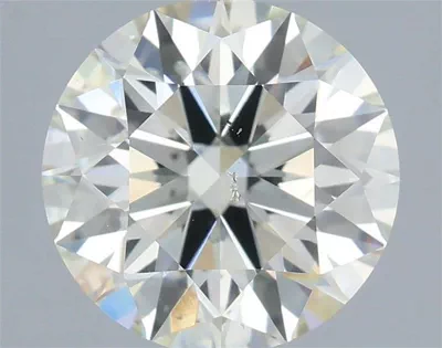 1.59ct K SI2 Rare Carat Ideal Cut Round Diamond