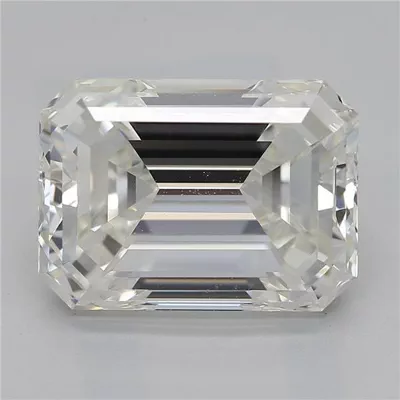 4.01ct J VS1 Excellent Cut Emerald Diamond