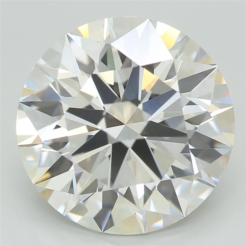 4.05ct F VS1 Rare Carat Ideal Cut Round Lab Grown Diamond