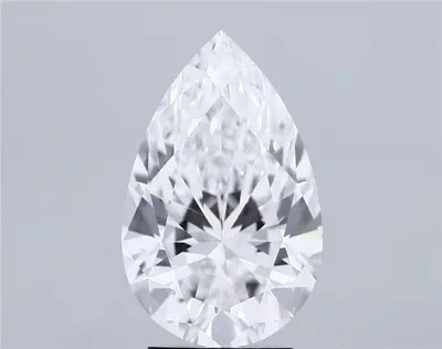 10.07ct G VS1 Rare Carat Ideal Cut Pear Lab Grown Diamond