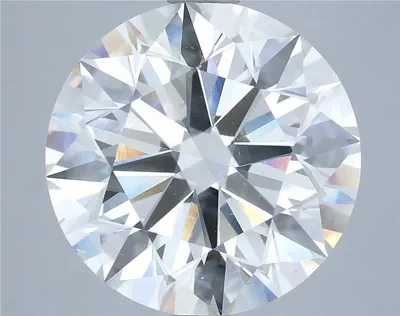 7.51ct J SI1 Ideal Cut Round Diamond