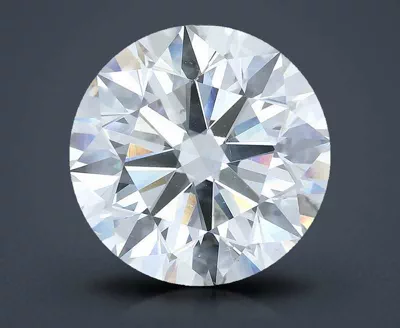 7.51ct J SI1 Ideal Cut Round Diamond