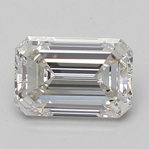 1.52ct G VVS2 Rare Carat Ideal Cut Emerald Lab Grown Diamond