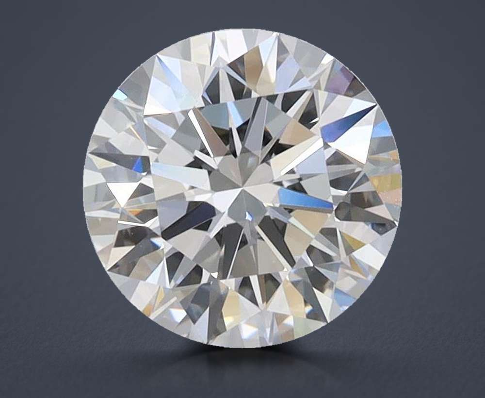 1.52ct D VVS2 Rare Carat Ideal Cut Round Lab Grown Diamond
