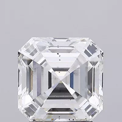 2.28ct G SI1 Rare Carat Ideal Cut Asscher Lab Grown Diamond