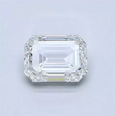 0.90ct H VVS1 Very Good Cut Emerald Diamond