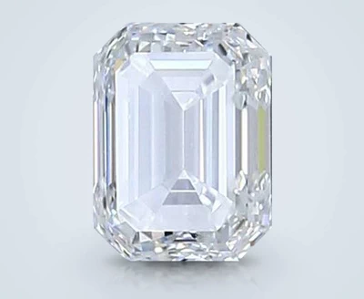 0.90ct H VVS1 Very Good Cut Emerald Diamond