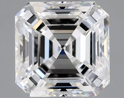 1.00ct E VS1 Rare Carat Ideal Cut Asscher Diamond