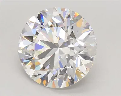 5.50ct F VVS1 Ideal Cut Round Lab Grown Diamond